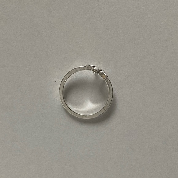 Starfish silver ring size 5 - Picture 2 of 3